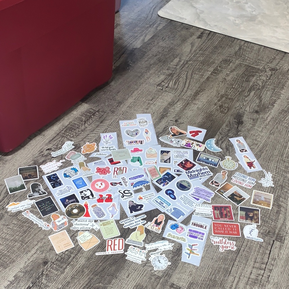 Taylor Swift Sticker Lot